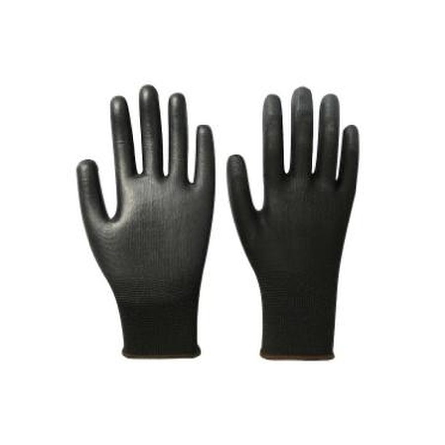 Black PU Coated Gloves