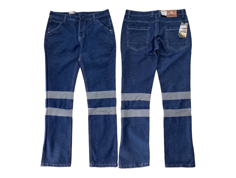 Reflective Denim Jeans PPE and workwear Ghana