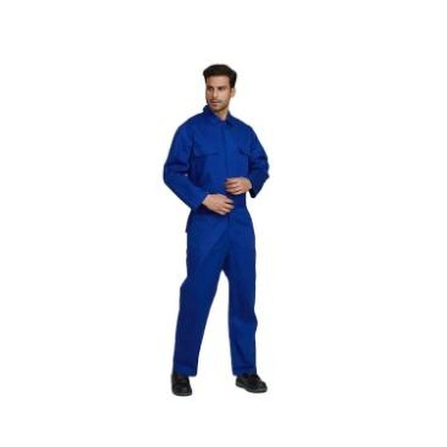 Blue Lightweight Mechanic Coveralls