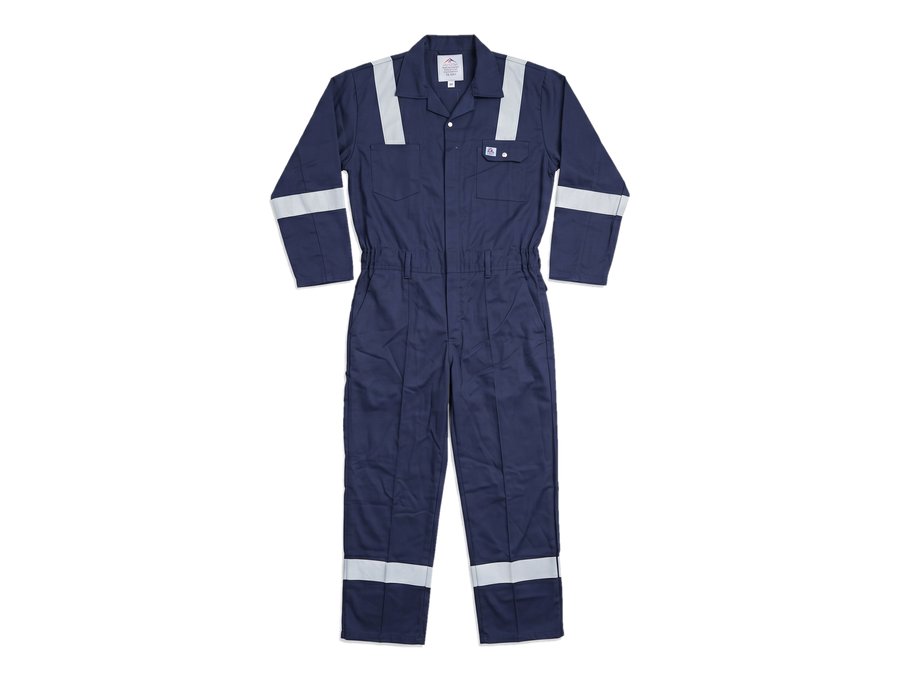 Navy Reflective Coverall PPE and workwear Ghana