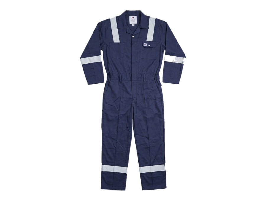 Navy Reflective Coverall PPE and workwear Ghana