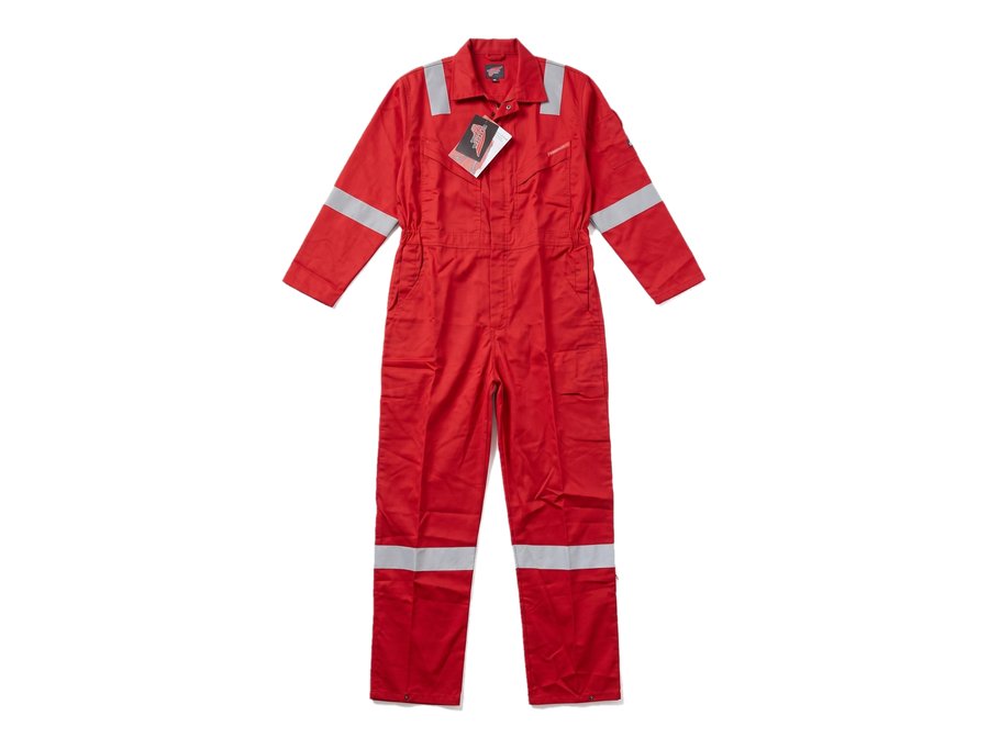 Red Reflective Coverall PPE and workwear Ghana